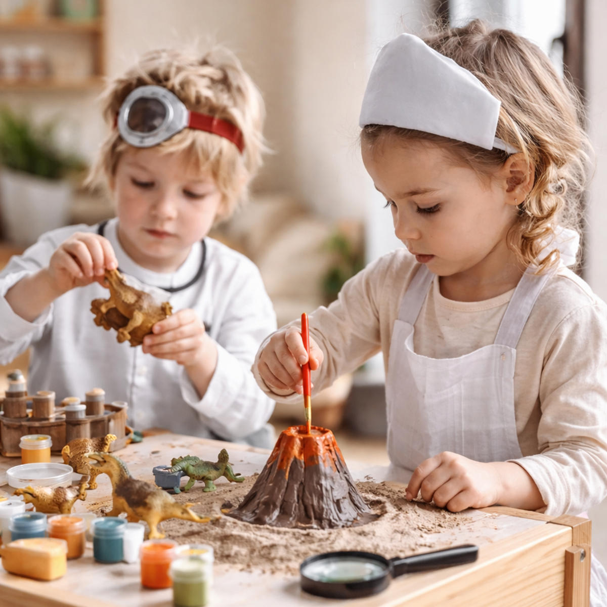 Imaginação em ação (3–5 anos)