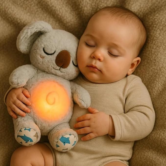 Koala Calmante com Luz e Música