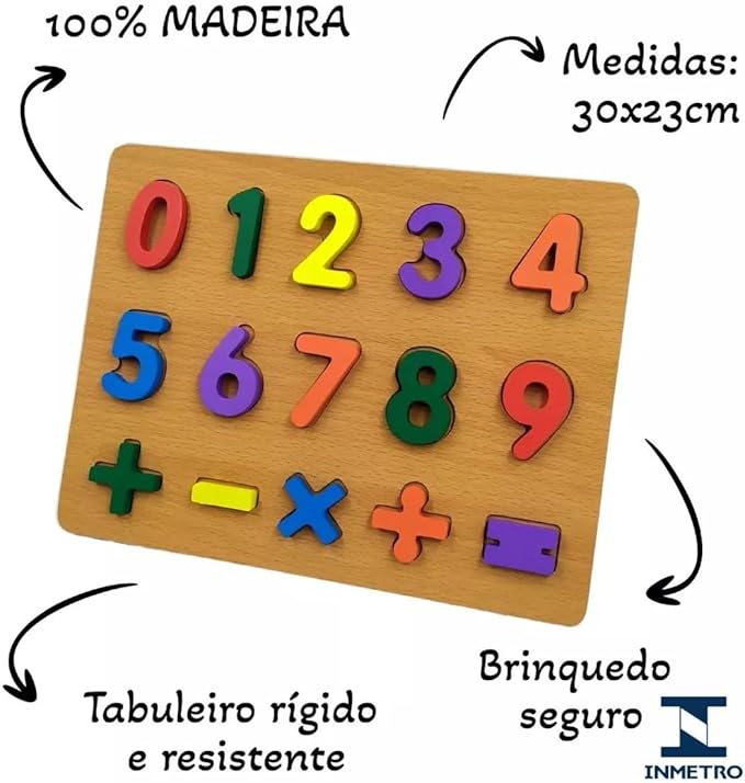 Tabuleiro Letras e Números