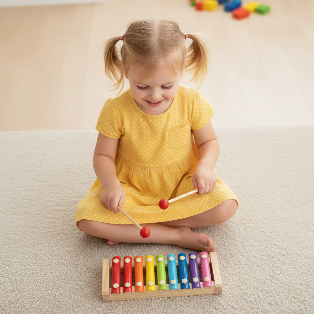 Xilofone Infantil de Madeira