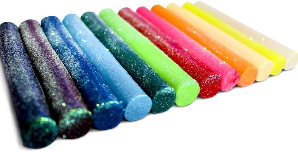 Massinha Glitter, 12 Cores