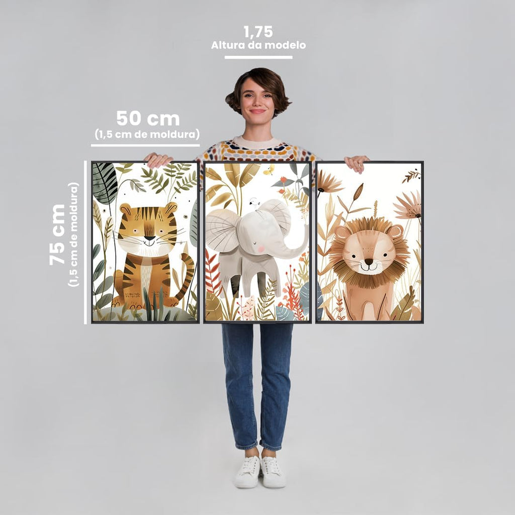 Quadro Decorativo (selva)