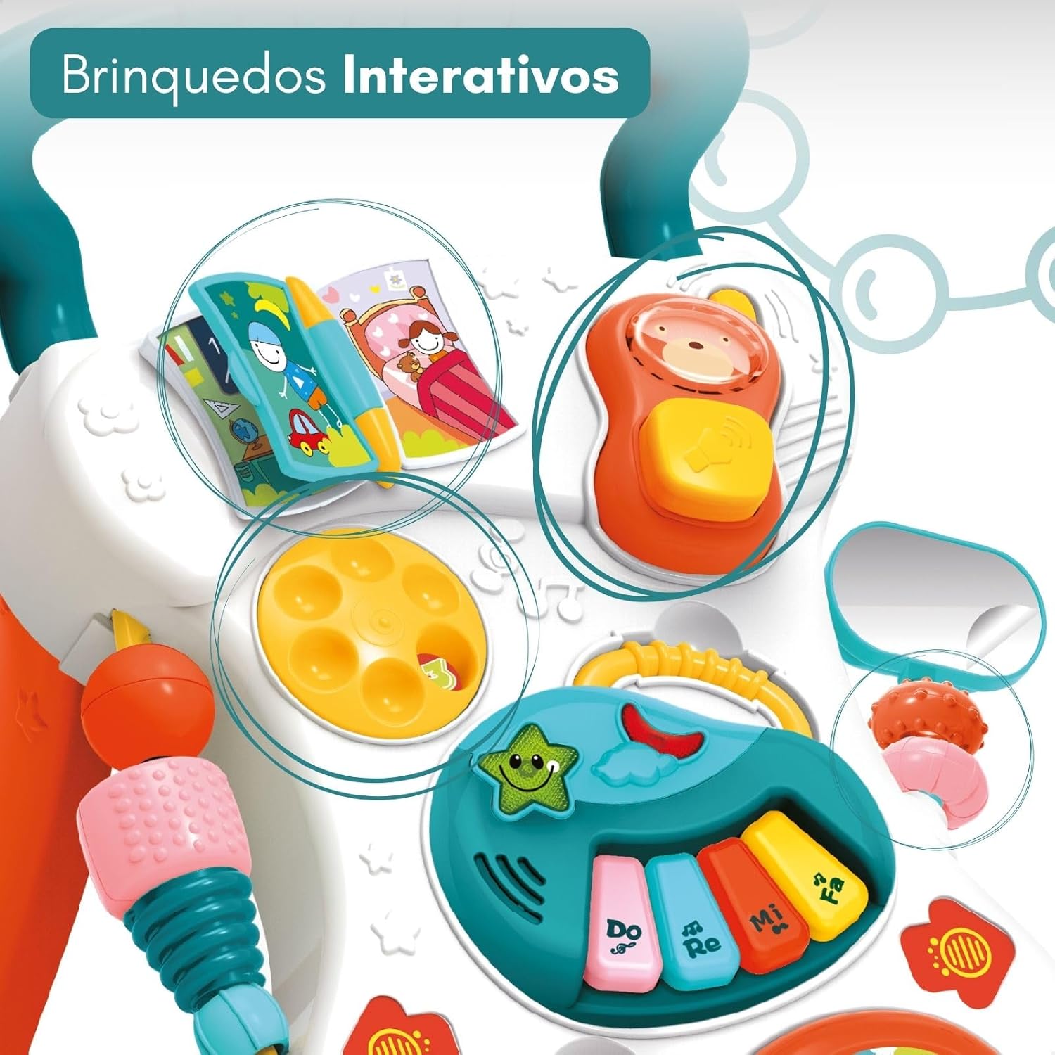 Andador de Empurrar Infantil