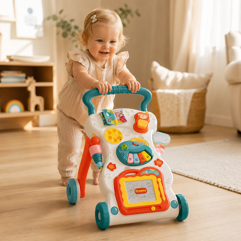 Andador de Empurrar Infantil
