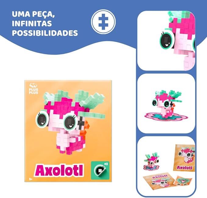 Plus-Plus Pets Axoloti