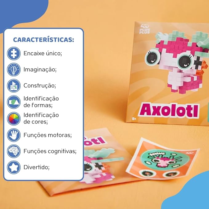 Plus-Plus Pets Axoloti