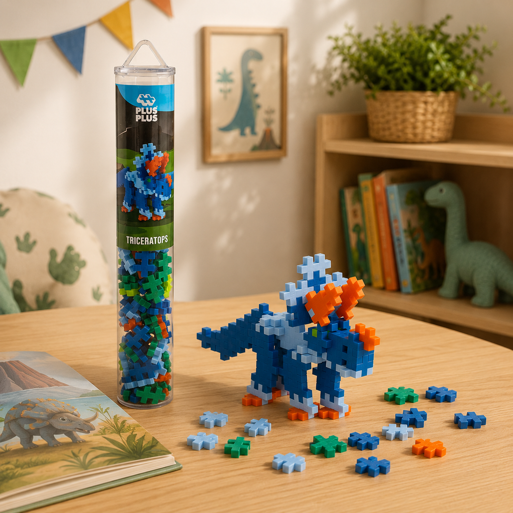 Plus-Plus Triceratops