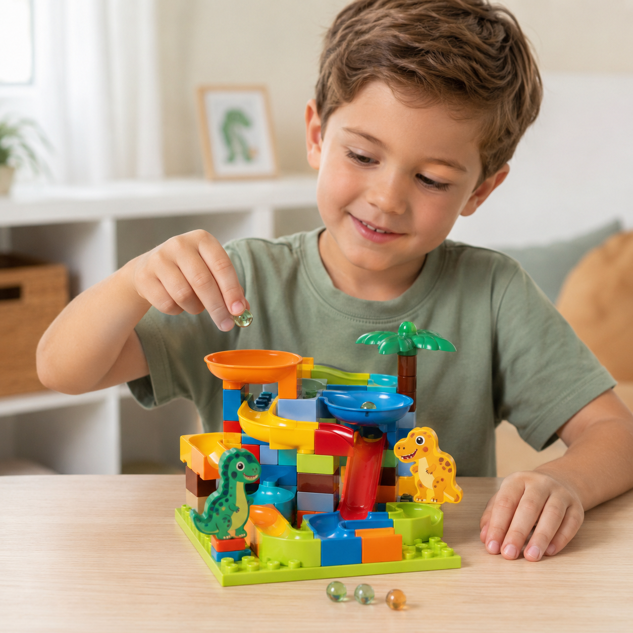 Dino Track Maze