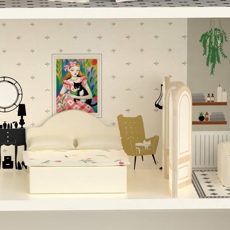 Casa de Bonecas Vintage