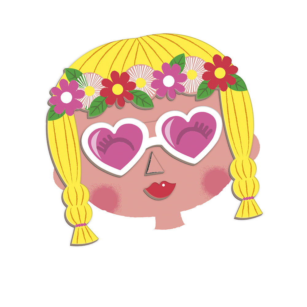 Livro Magnetico Crazy Faces