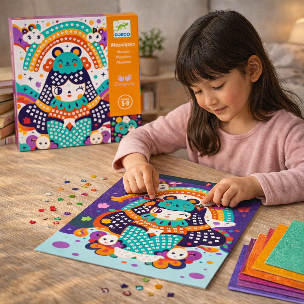 Mosaico Kokeshi