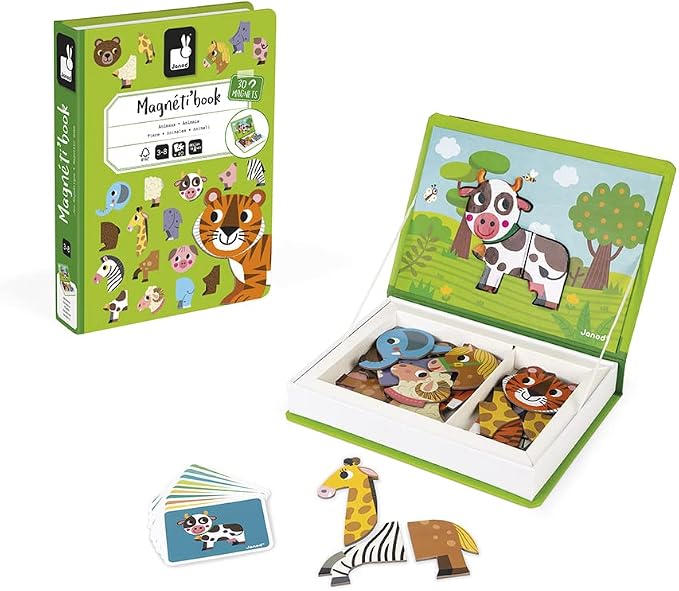 Livro Magnético Animais