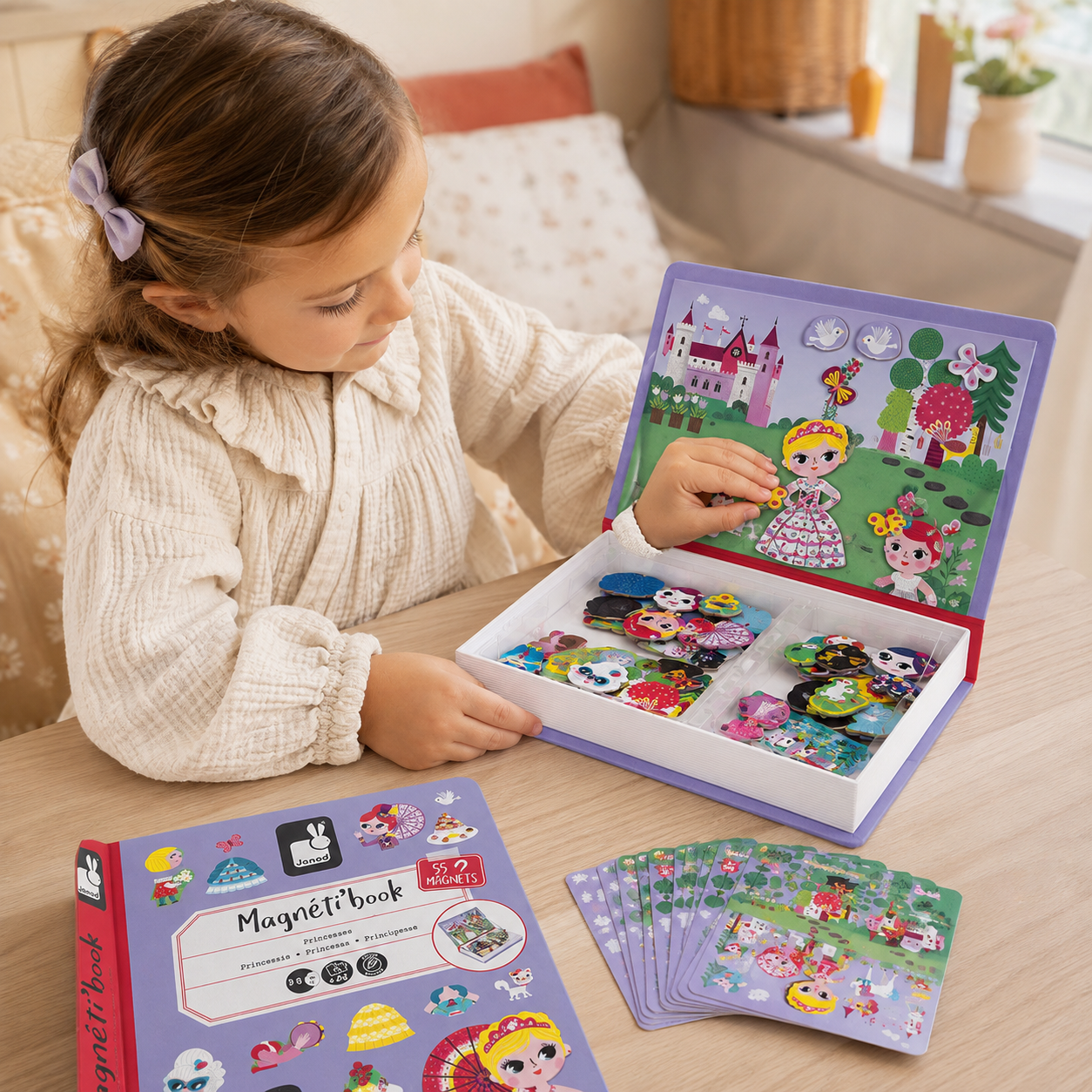 Livro Magnético Princesas