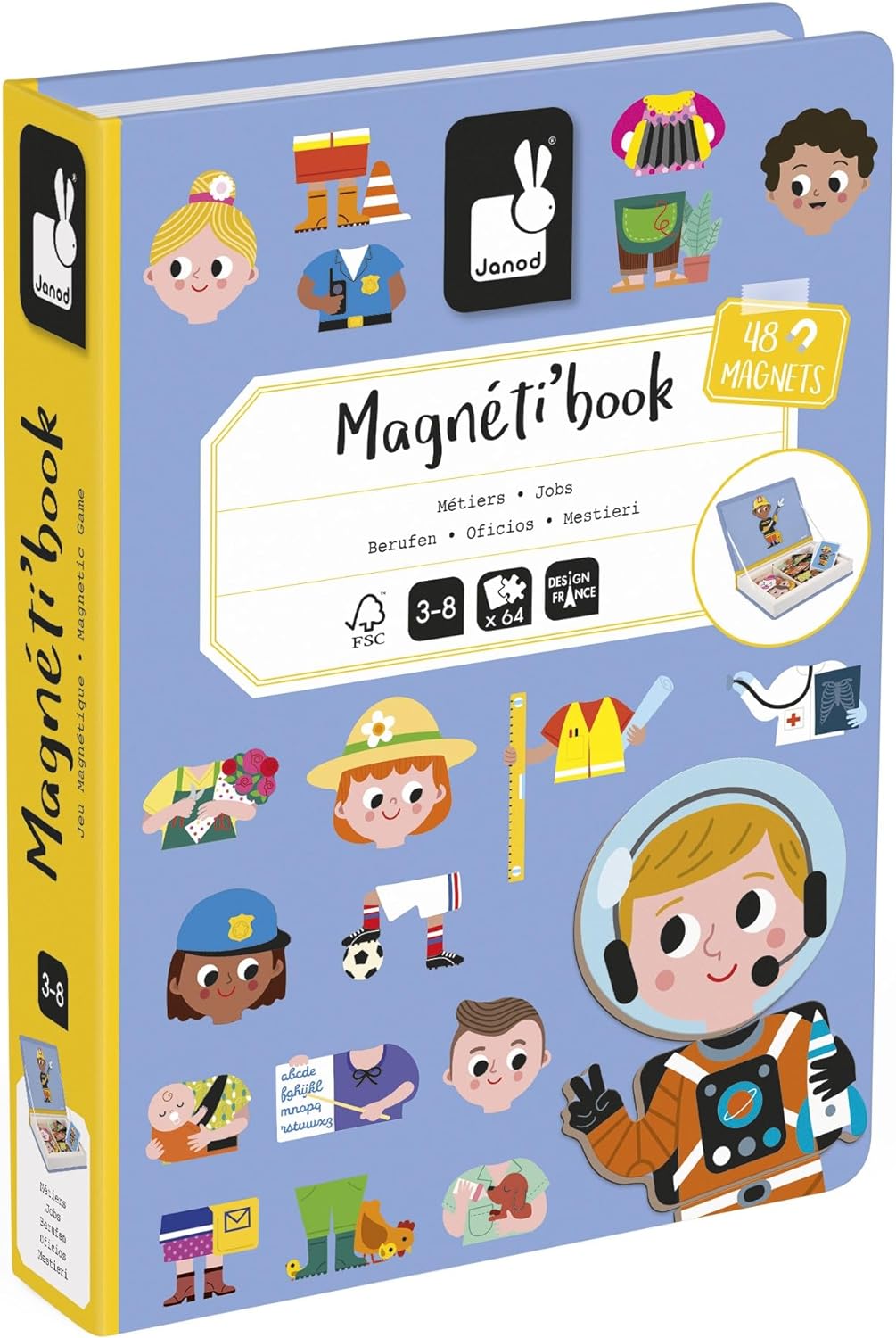 Livro Magnetico Profissoes