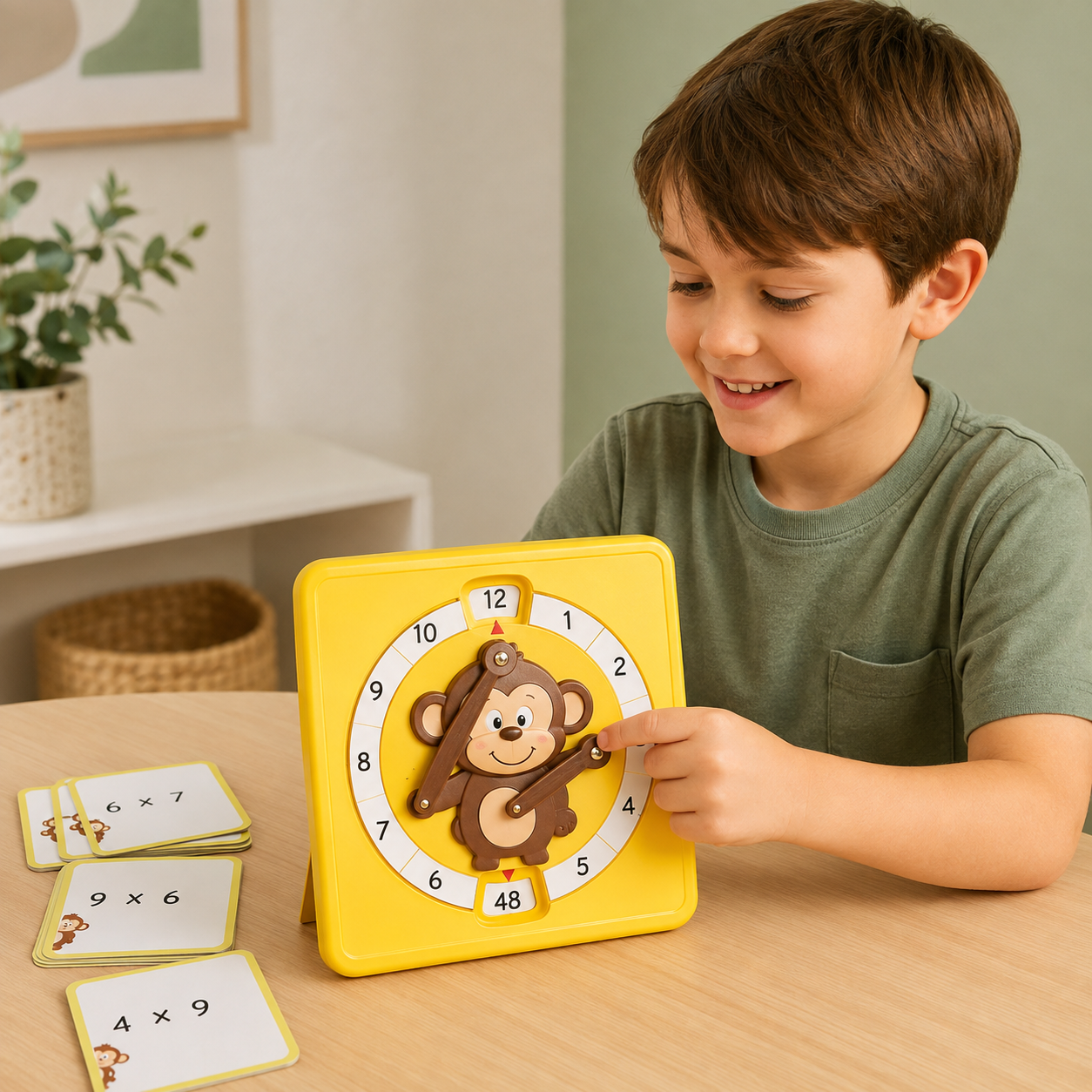Math Monkey: Brincando de Tabuada