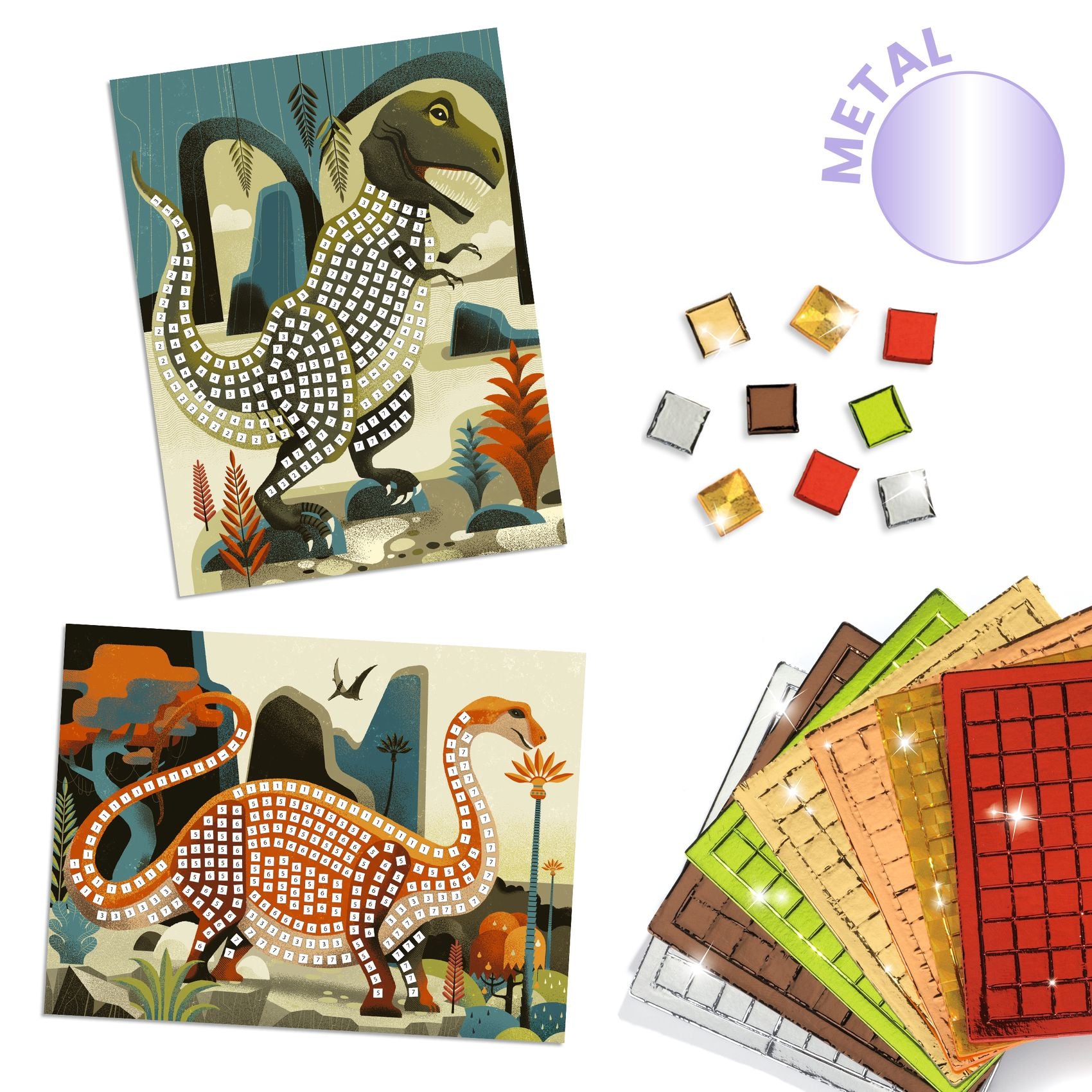 Mosaico Dinossauros