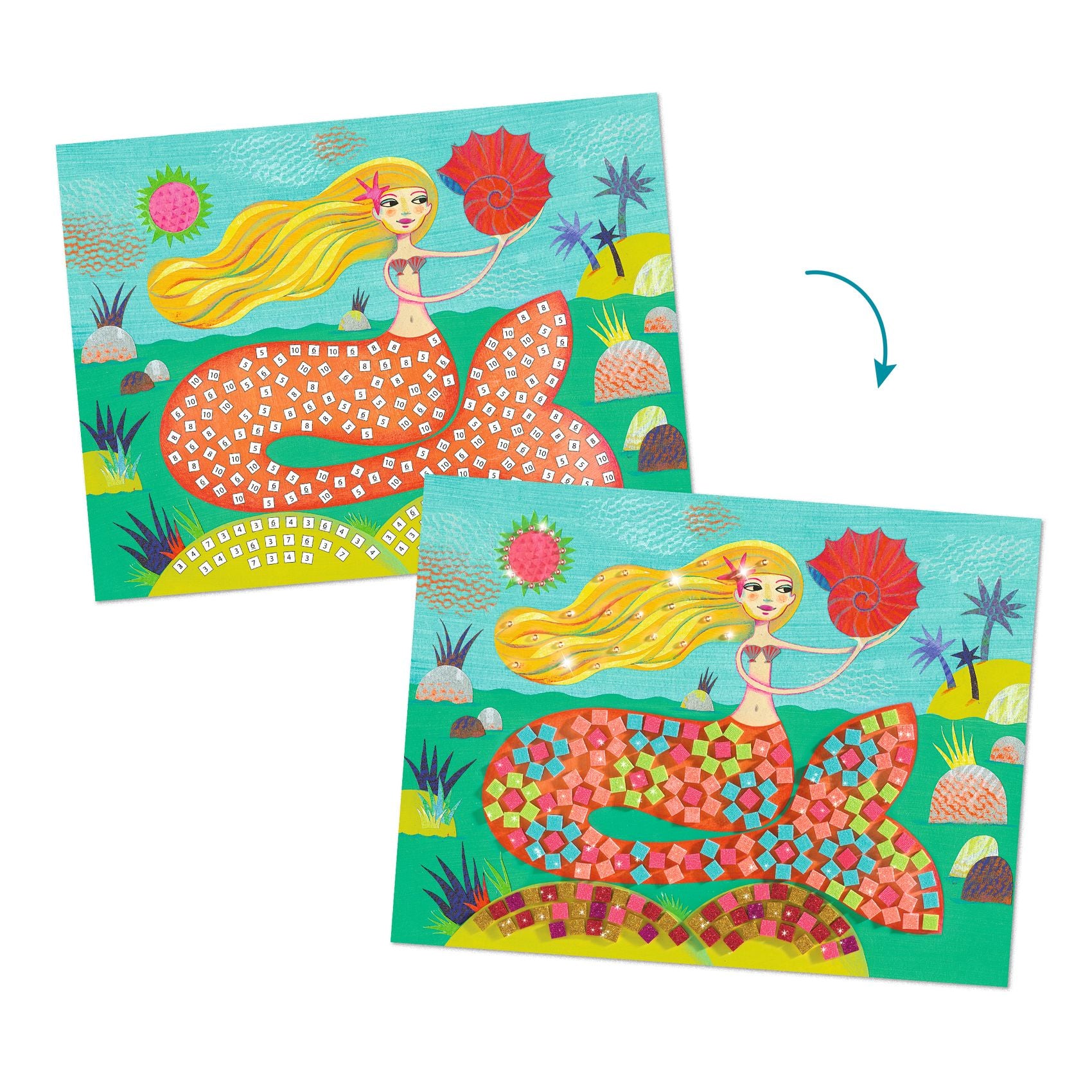 Mosaico Sereias
