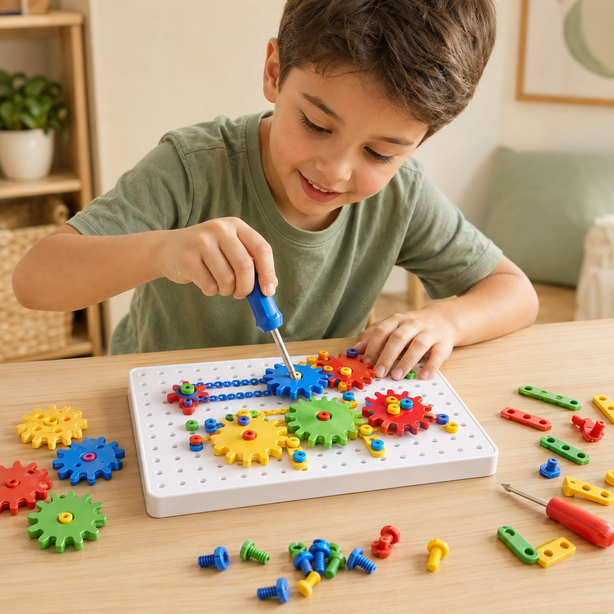Puzzle Toy Magic Plate