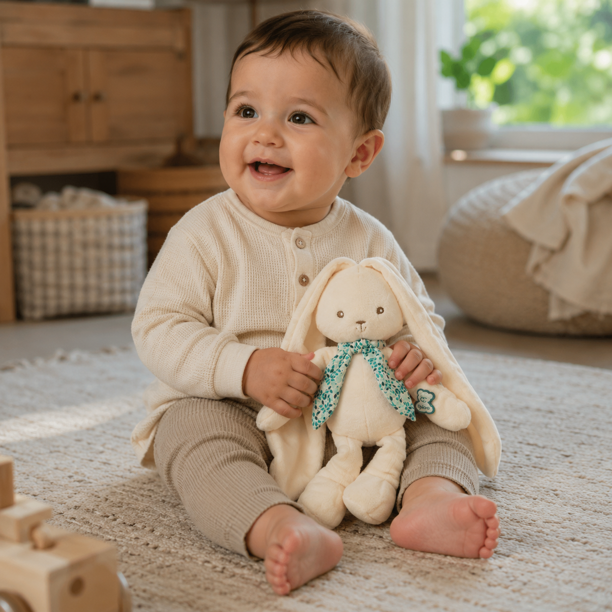Coelho de Pelucia Kaloo creme (medio)