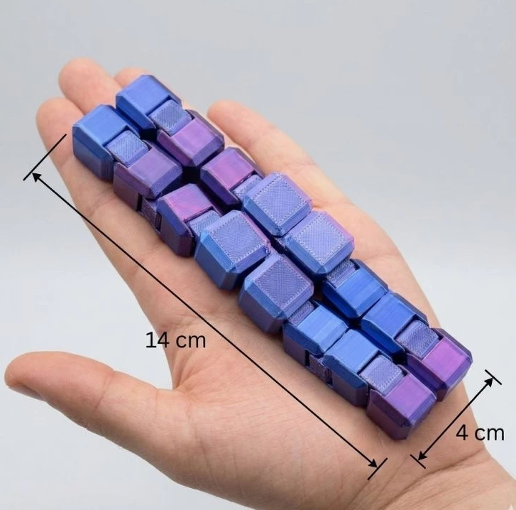 Cubo Sensorial Fidget (Foco e Estímulo Sensorial)