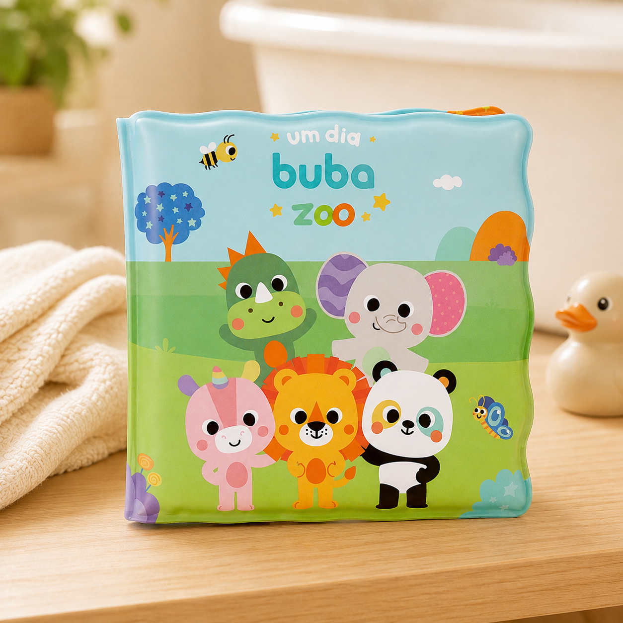 Livrinho de Banho Buba Zoo