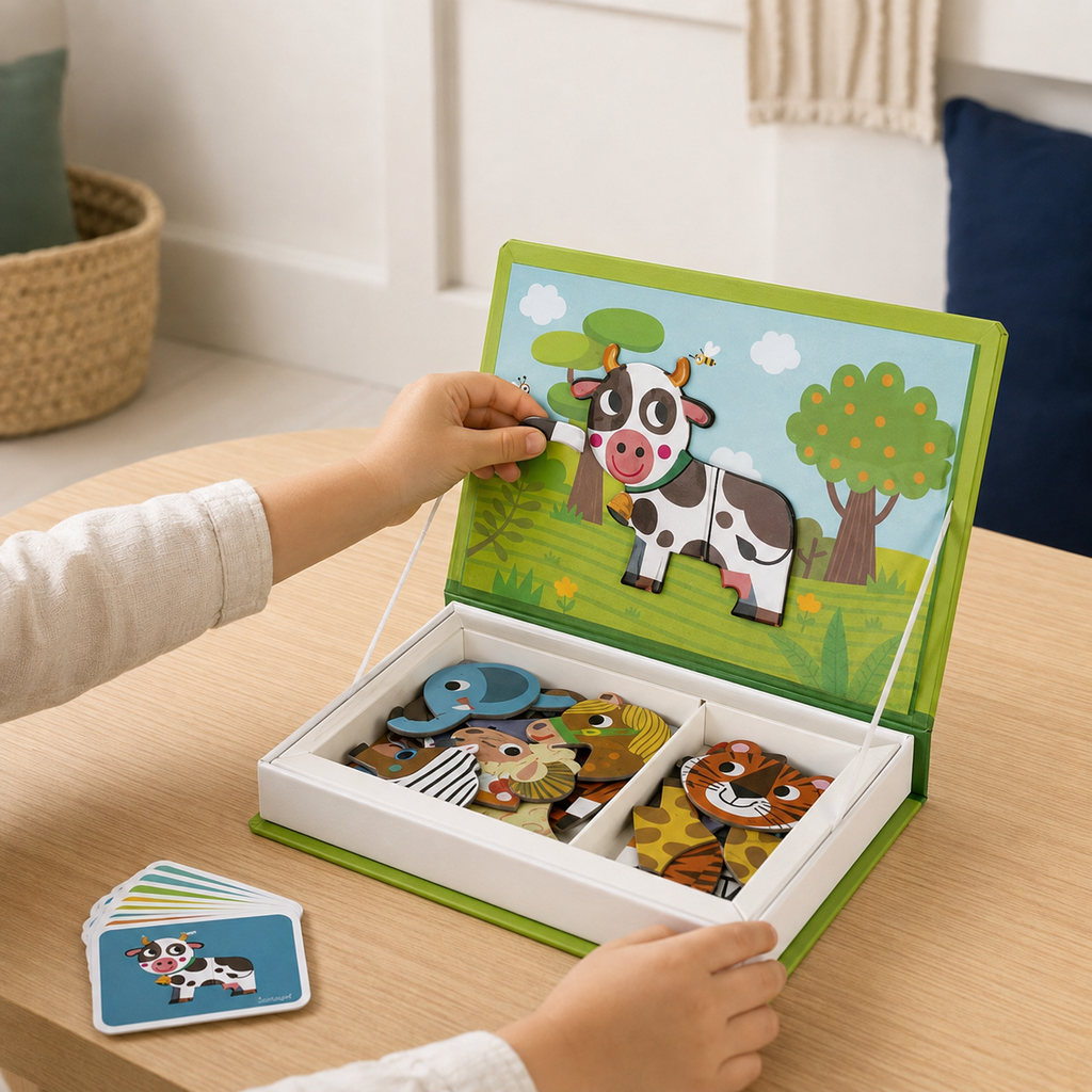 Livro Magnético Animais