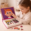 Livro Magnetico Crazy Faces