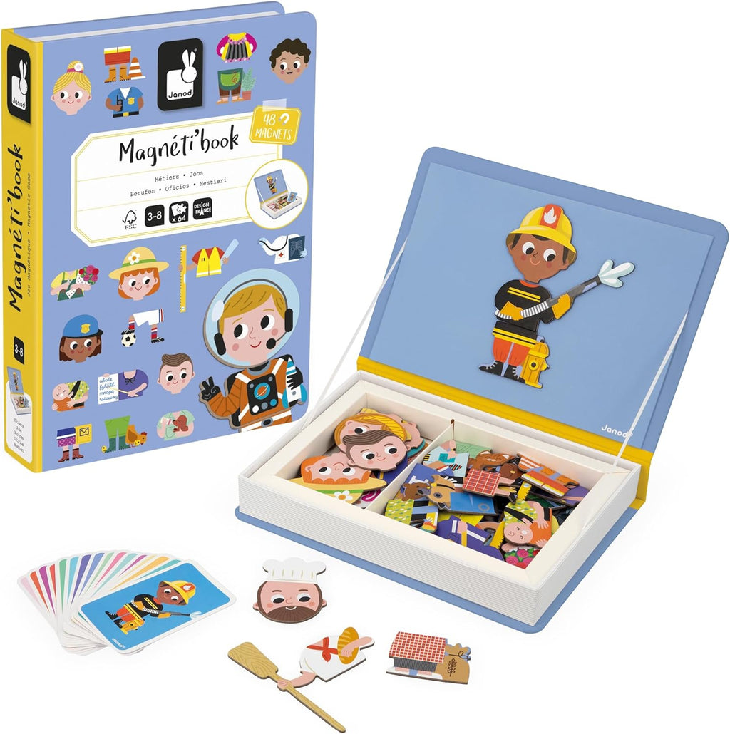 Livro Magnetico Profissoes