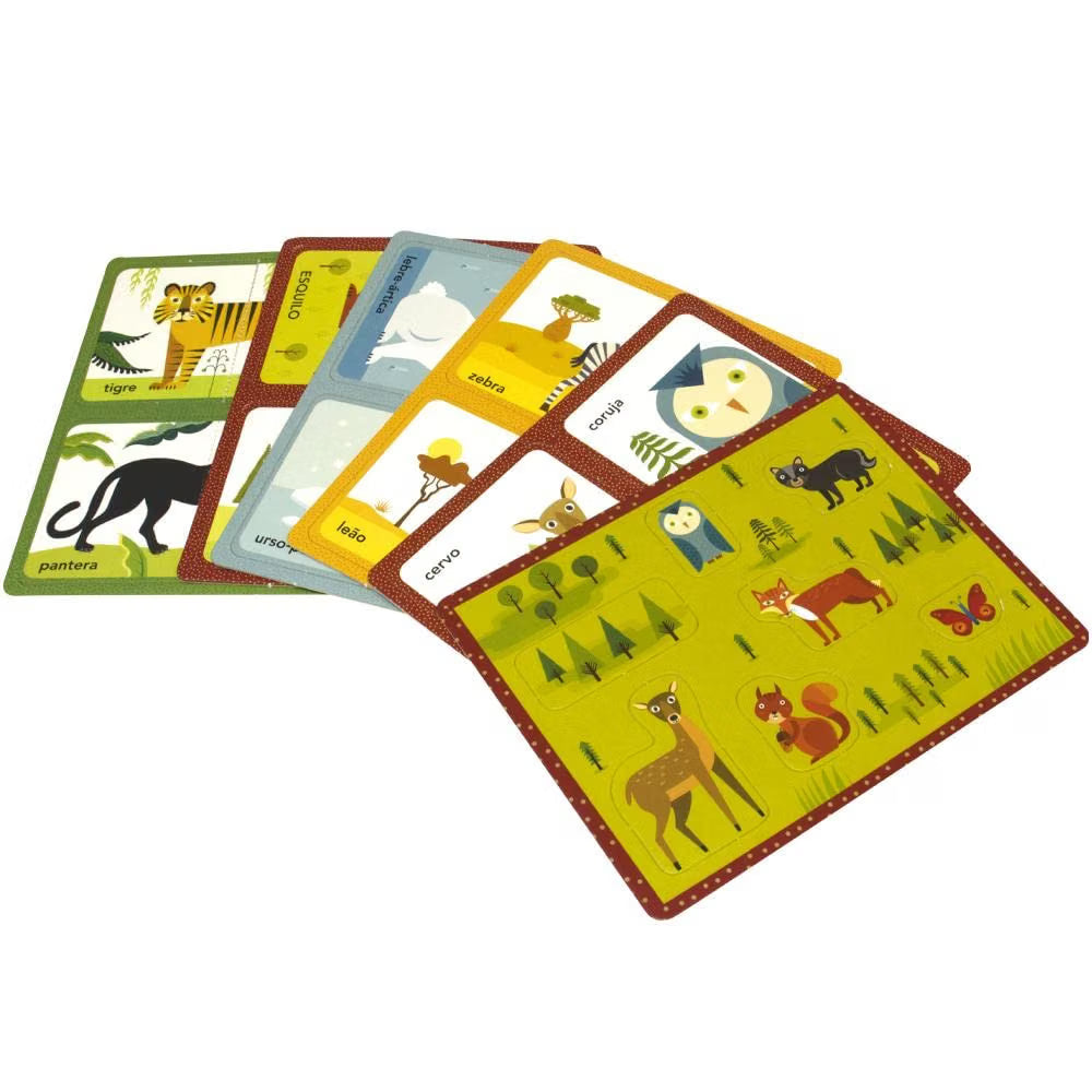Montessori box animais