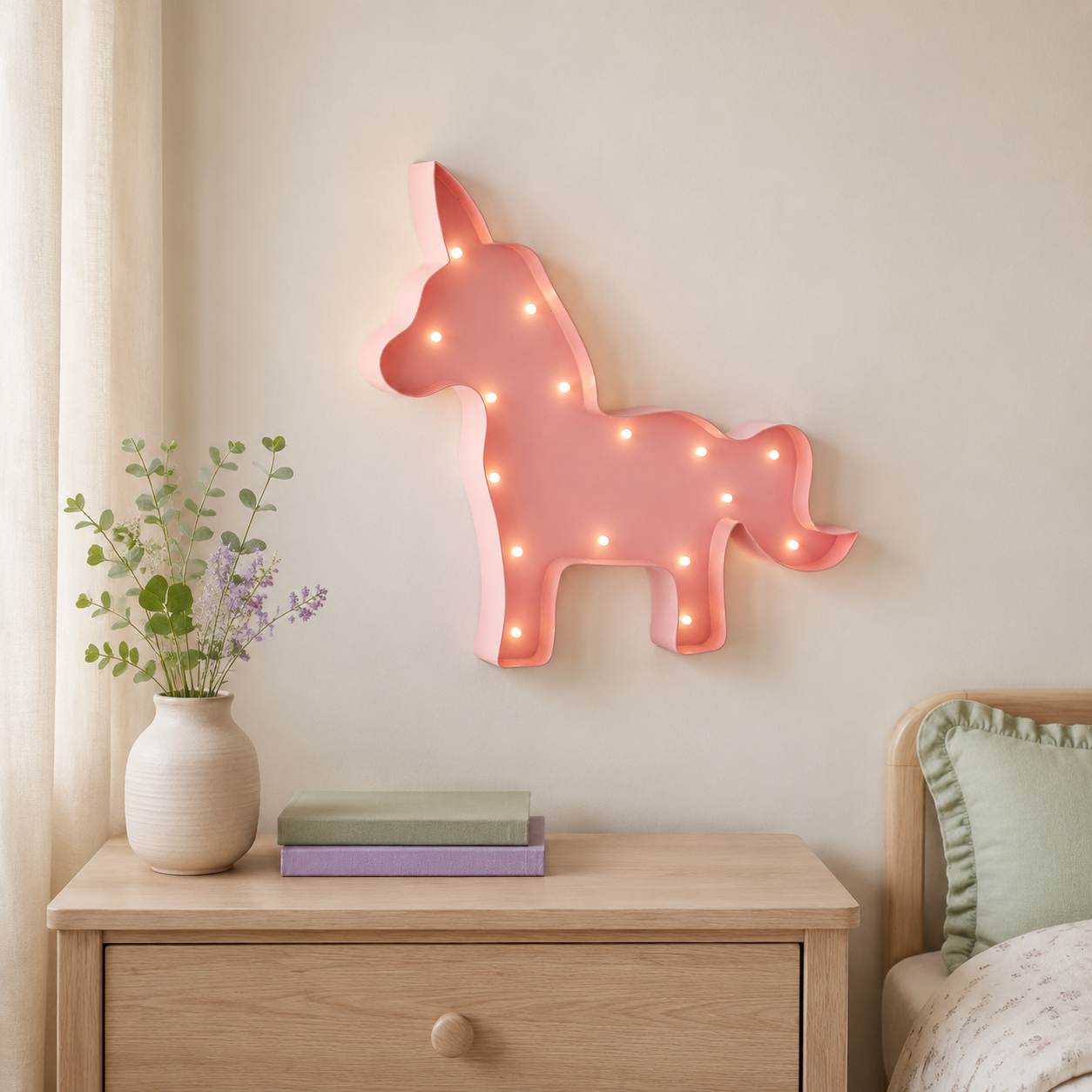 Luminária de Parede Unicornio